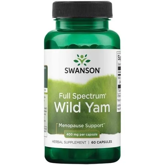 Swanson Full Spectrum Wild Yam 400mg Capsules