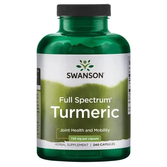 Swanson Full Spectrum Turmeric 720mg Capsules