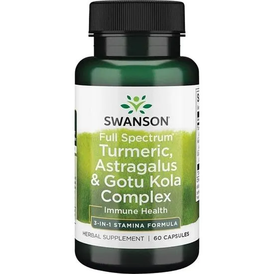Swanson Full Spectrum Turmeric Astragalus & Gotu Kola Complex
