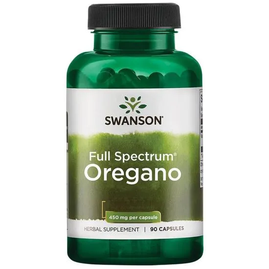 Swanson Full Spectrum Oregano 450mg Capsules