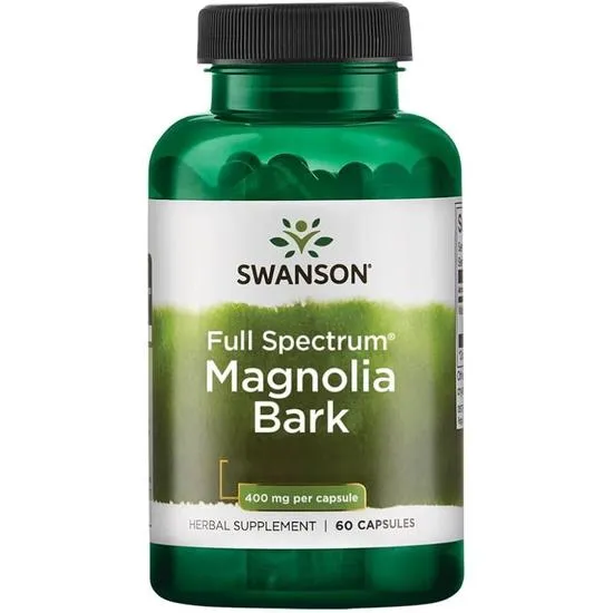 Swanson Full Spectrum Magnolia Bark 400mg Capsules