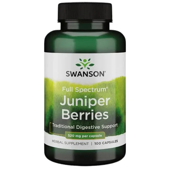 Swanson Full Spectrum Juniper Berries 520mg Capsules