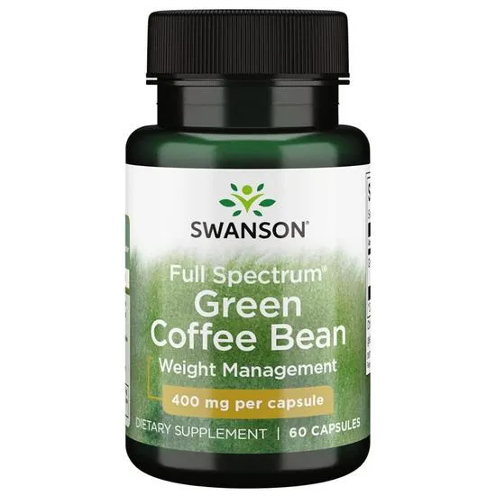 Swanson Full Spectrum Green Coffee Bean 400mg Capsules