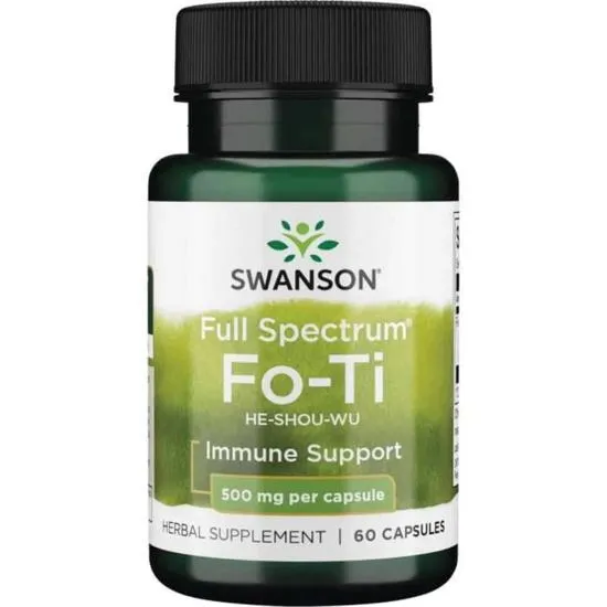 Swanson Full Spectrum Fo-Ti 500mg Capsules