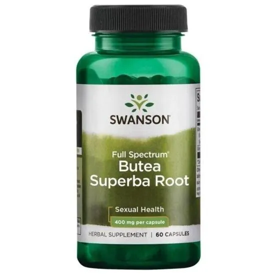 Swanson Full Spectrum Butea Superba Root 400mg Capsules