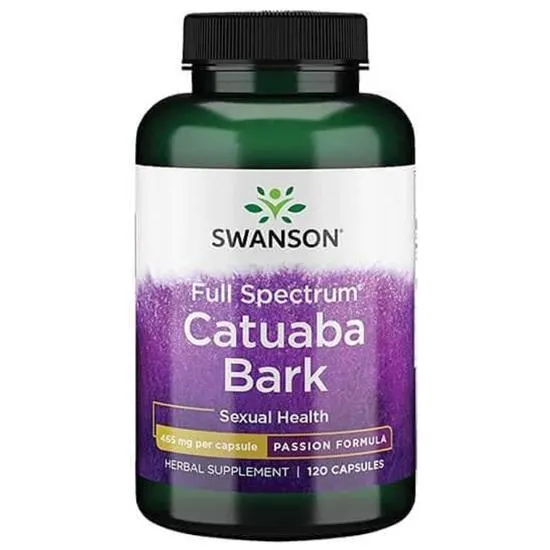 Swanson Full Spectrum Catuaba Bark 465mg Capsules