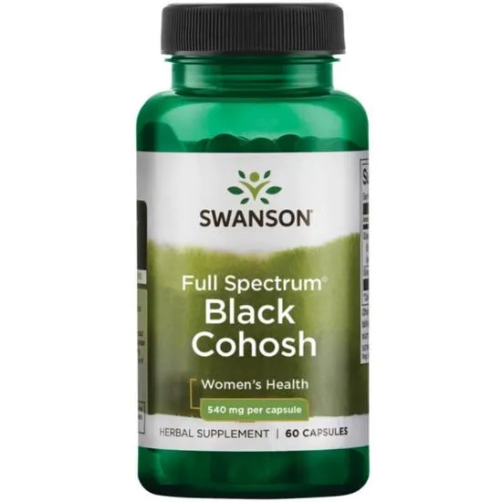 Swanson Full Spectrum Black Cohosh 540mg Capsules