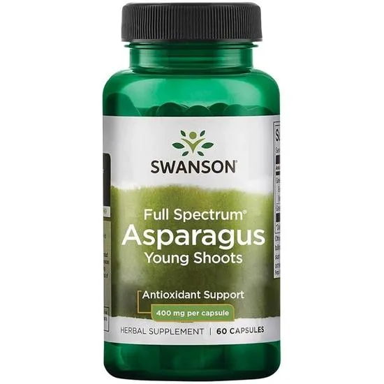 Swanson Full Spectrum Asparagus Young Shoots 400mg Capsules