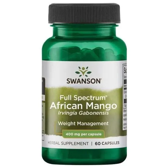 Swanson Full Spectrum African Mango Irvingia Gabonensis 400mg Capsules