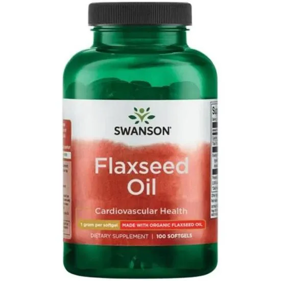 Swanson Flaxseed Oil 1000mg