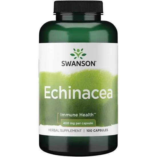 Swanson Echinacea 400mg Capsules