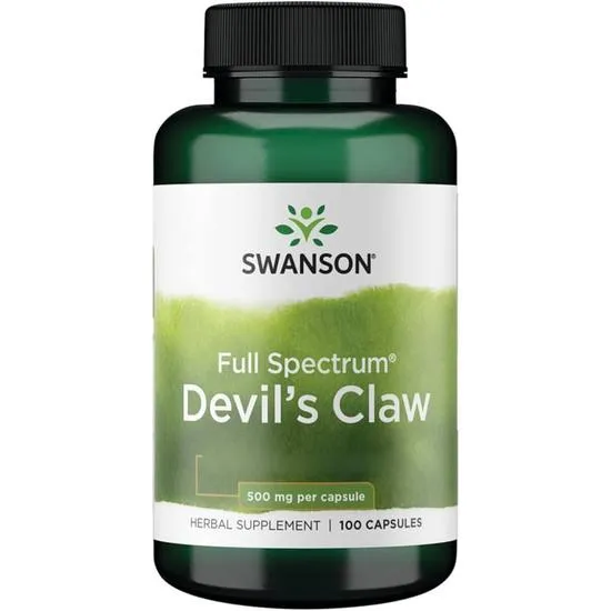 Swanson Devil's Claw 500mg Capsules