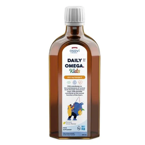 Osavi Daily Omega Kids 800mg Omega 3 Natural Lemon