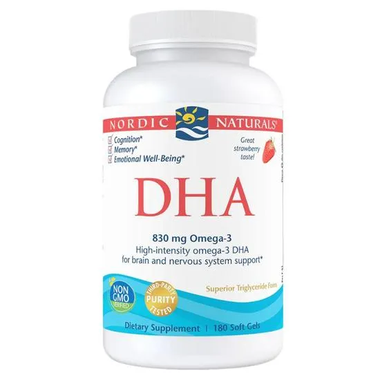 Nordic Naturals DHA 830mg Strawberry