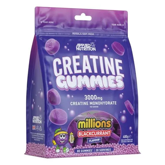 Applied Nutrition Creatine Millions Blackcurrant Gummies