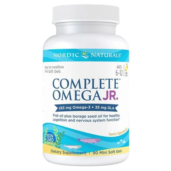 Nordic Naturals Complete Omega Junior 283mg Lemon