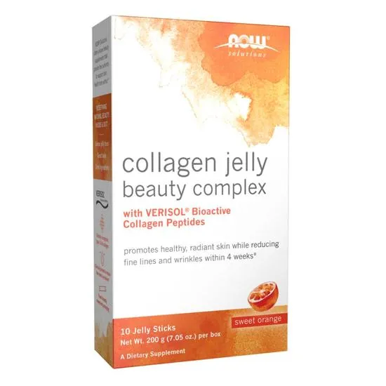 NOW Foods Collagen Jelly Beauty Complex Sweet Orange