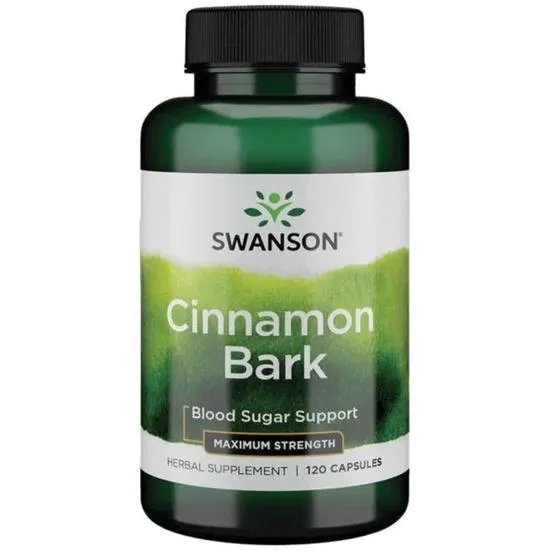 Swanson Cinnamon Bark Maximum Strength Capsules