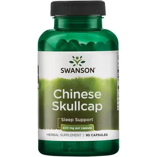 Swanson Chinese Skullcap 400mg Capsules