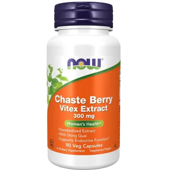 NOW Foods Chaste Berry Vitex Extract 300mg