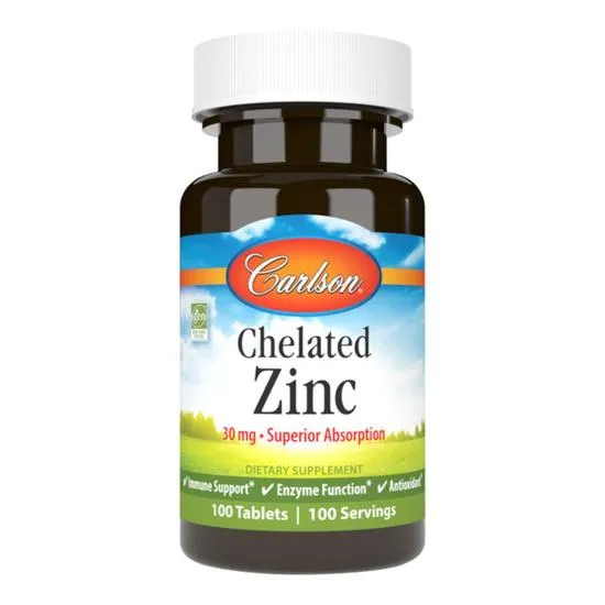 Carlson Labs Chelated Zinc 30mg