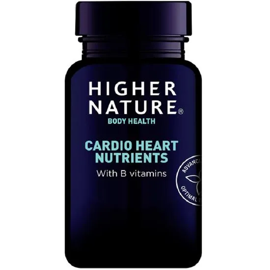 Higher Nature Cardio Heart Nutrients Vegetable Capsules
