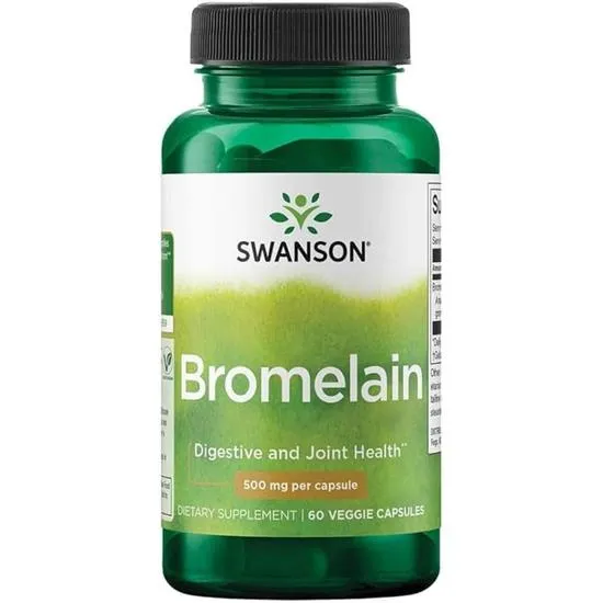 Swanson Bromelain 500mg Capsules