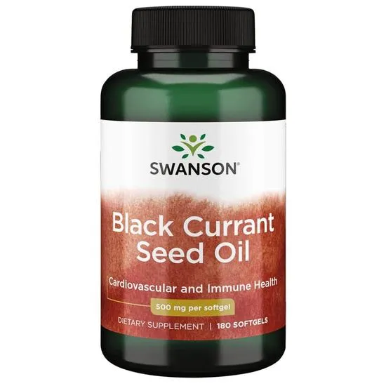Swanson Black Currant Seed Oil 500mg