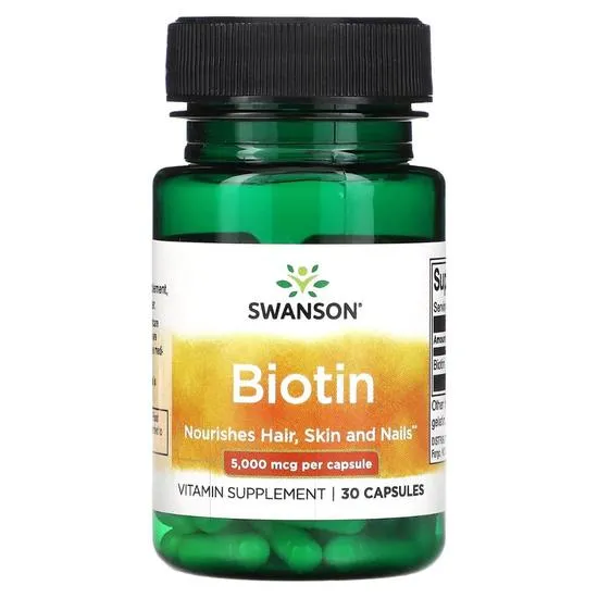 Swanson Biotin Capsules