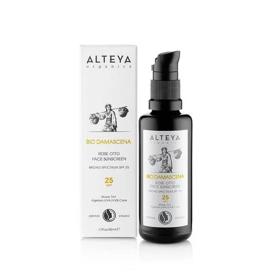 Alteya Organics Bio Damascena Rose Otto Sunscreen SPF 25