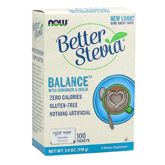 NOW Foods BetterStevia Balance With Chromium & Inulin