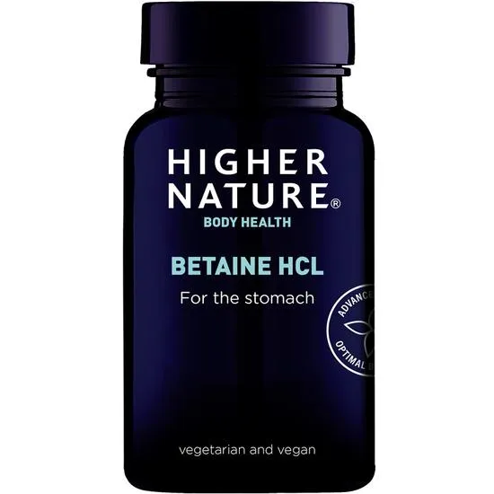 Higher Nature Betaine HCl Capsules