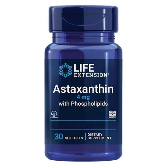 Life Extension Astaxanthin With Phospholipids 4mg
