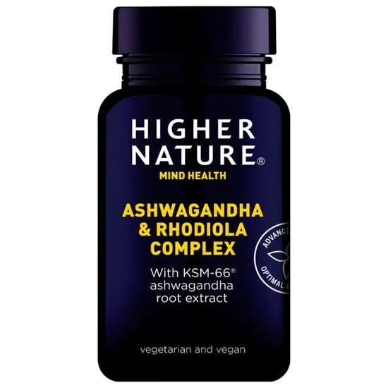 Higher Nature Ashwagandha & Rhodiola Complex