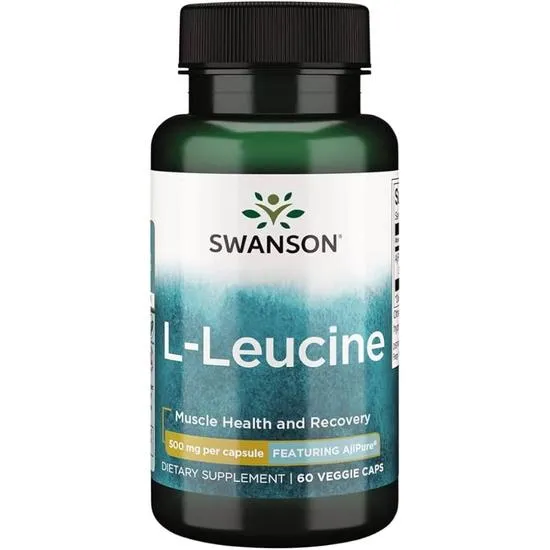 Swanson AjiPure L-Leucine Capsules