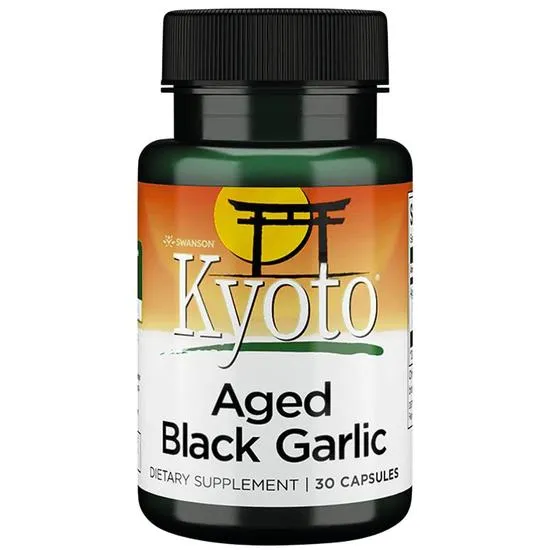 Swanson Aged Black Garlic Capsules