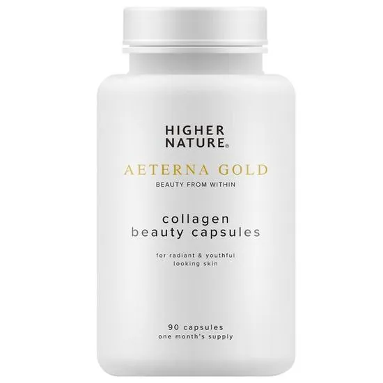 Higher Nature Aeterna Gold Collagen Beauty Caps