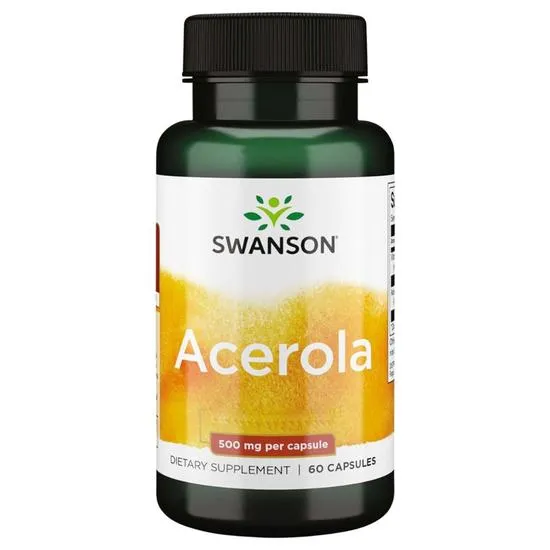 Swanson Acerola 500mg Capsules