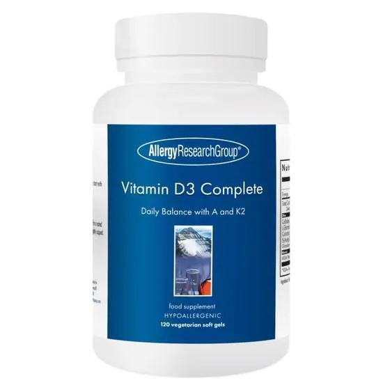 Allergy Research Group Vitamin D3 Complete Softgels 120 Softgels