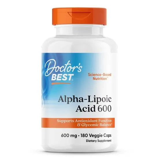 Doctor's Best Alpha Lipoic Acid 600mg Vegicaps