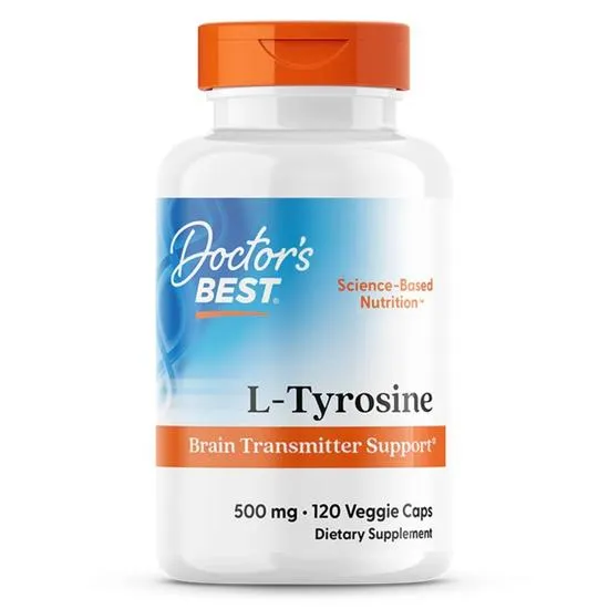 Doctor's Best Best L-Tyrosine 500mg Vegicaps
