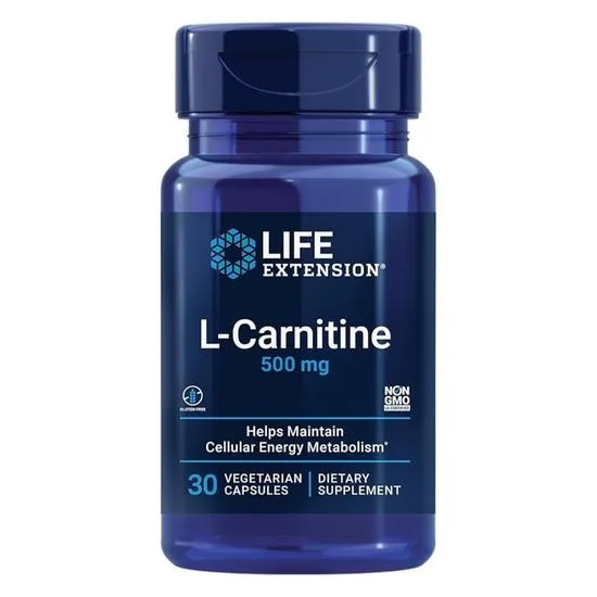 Life Extension L-Carnitine 500Mg Vegicaps 30 Vegicaps