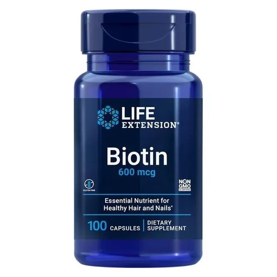Life Extension Biotin 600mcg Capsules