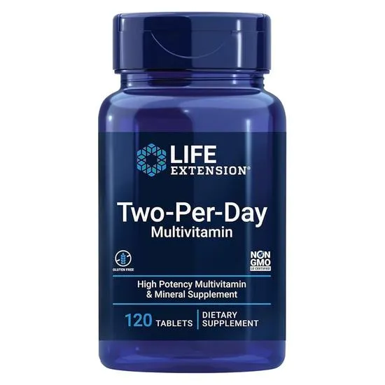Life Extension Two-Per-Day Tablets 120 Tablets