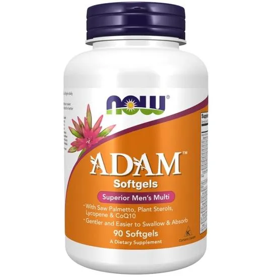 NOW Foods ADAM Multi-Vitamin For Men Softgels