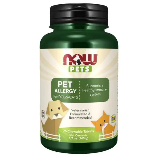 NOW Foods Pets Pet Allergy Chew Tablets