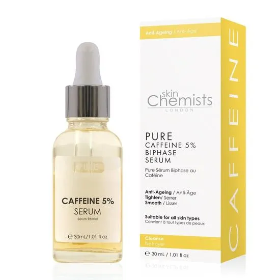 skinChemists Pure Caffeine 5% Biphase Serum