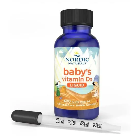 Nordic Naturals Baby's Vitamin D3 400iu