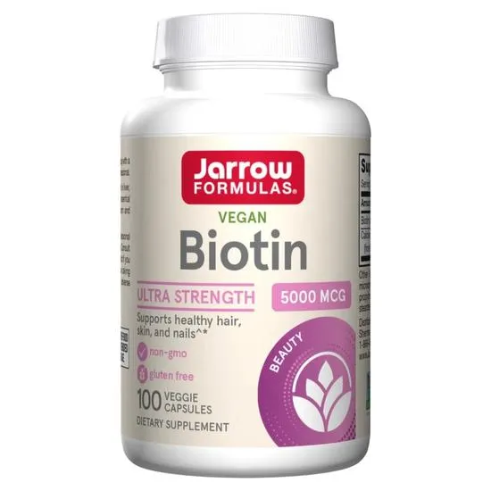 Jarrow Formulas Biotin 5000mcg Capsules