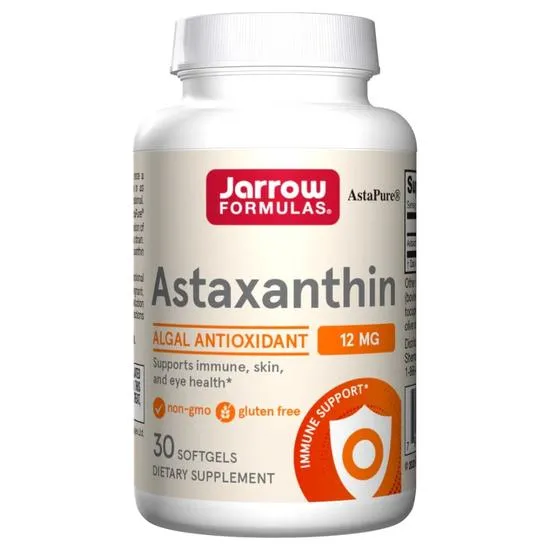 Jarrow Formulas Astaxanthin 12mg Softgels